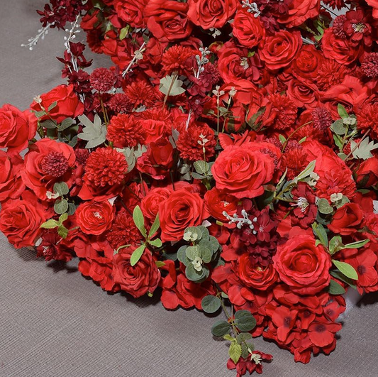 Heart of Roses Background – Valentine’s Day Floral Décor