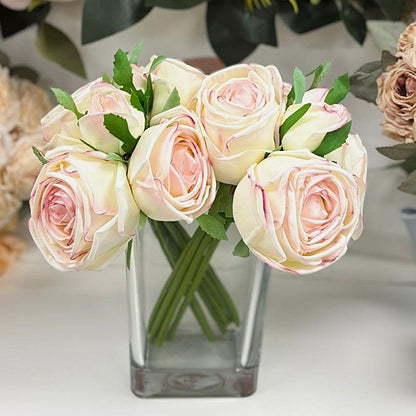 Elegant Flowers Bouquet - Pink, Salmon & White - LGC/TA-BS