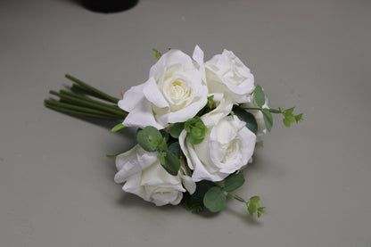Flowers Bouquet - White, Pink & Beige - LGC/TA-B