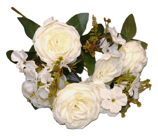 Flowers Bouquet - Salmon, Pink & White - LGC/TA-BPH