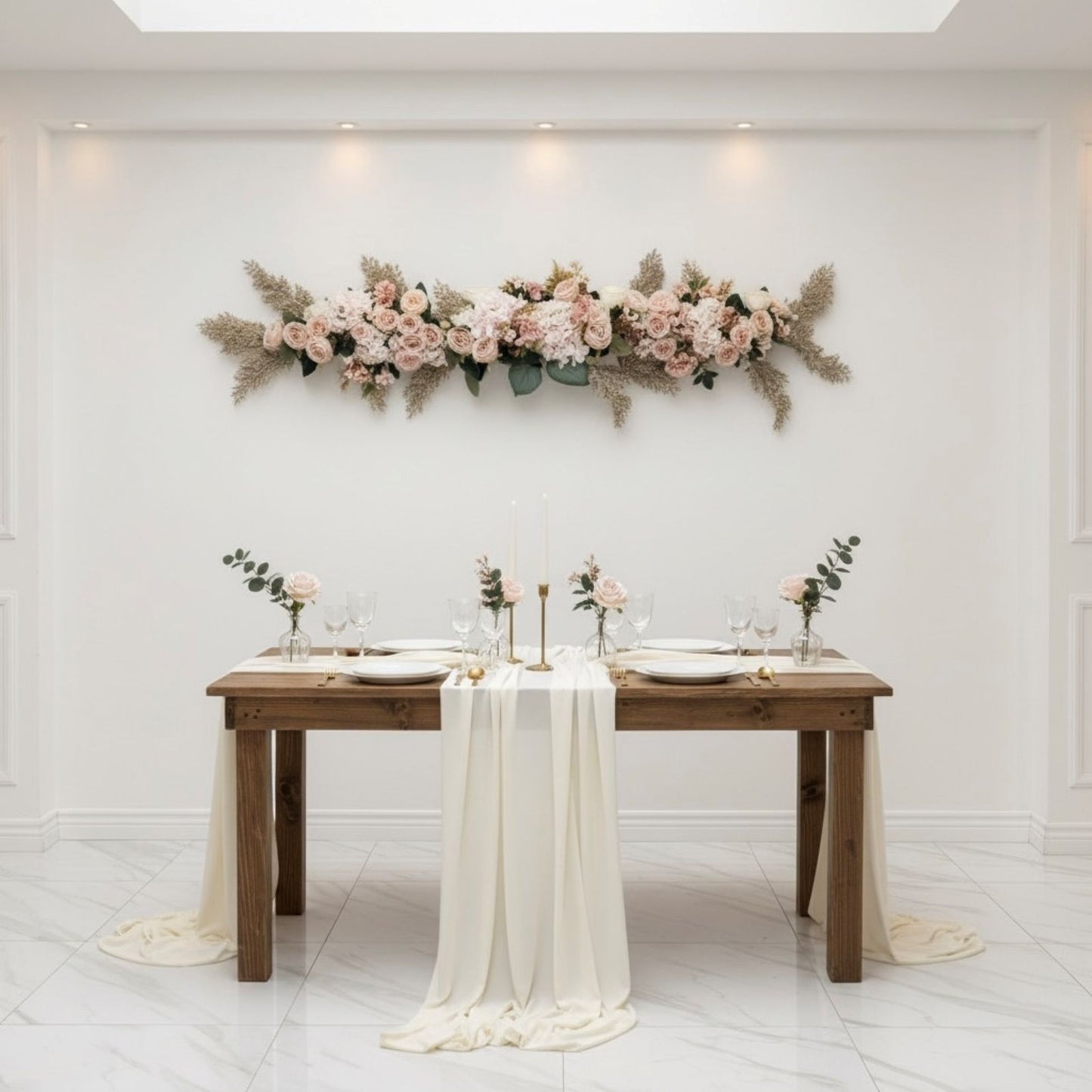 Flowers Bouquet - (Pink-Cream) & (Cream-White) | LGC/PA-RH