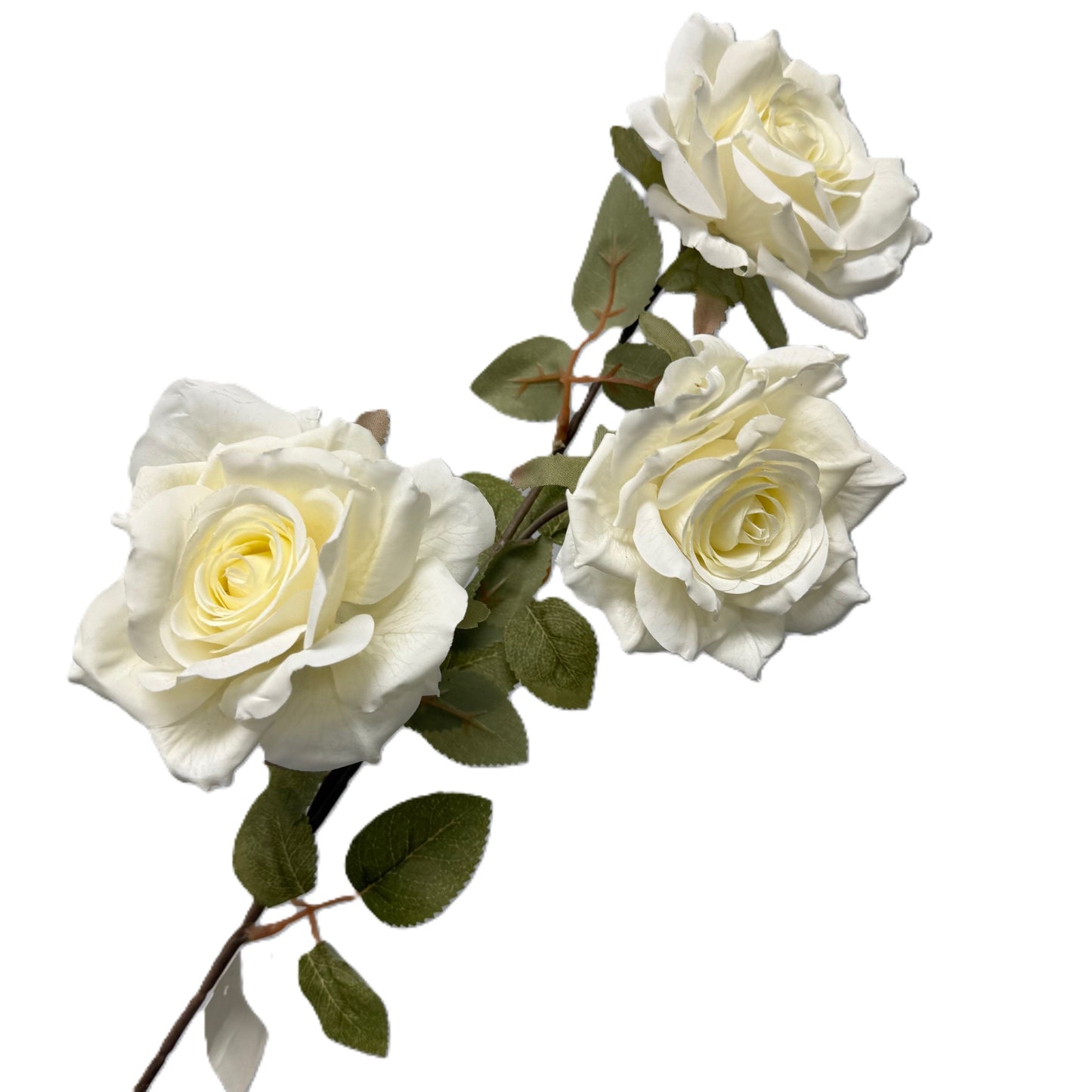 Artificial Rose Stem- Vintage Rose, Cinnamon & Cream LGC/VRC-68