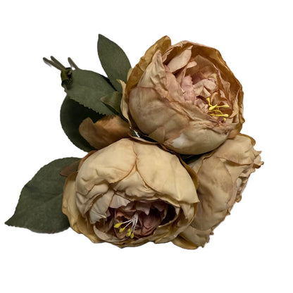 Flowers Bouquet - Vintage Rose & Ivory - LGC/PA-P