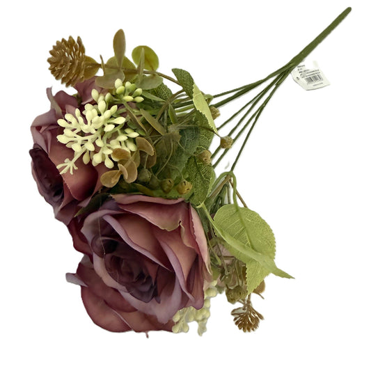 Flowers Bouquet -Light Violet, Blue & White - LGC/TA-RG-2