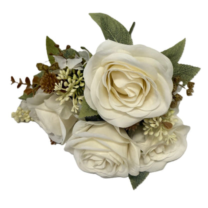 Flowers Bouquet -Light Violet, Blue & White - LGC/TA-RG-2