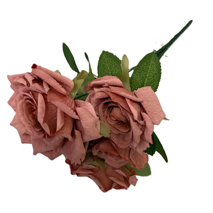 Flowers Bouquet - Salmon, Vintage Rose & Cinnamon - LGC/VR