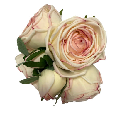 Elegant Flowers Bouquet - Pink, Salmon & White - LGC/TA-BS