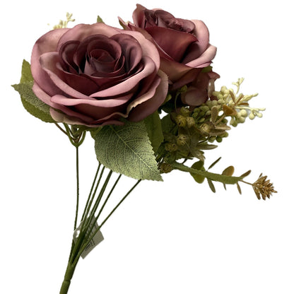 Flowers Bouquet -Light Violet, Blue & White - LGC/TA-RG-2