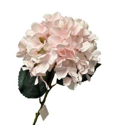 Artificial Hydrangea Stem- Soft Blush Pink & White - LGC/TA-VH