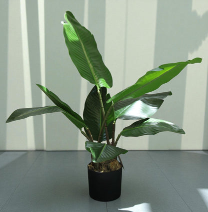 Tropical Green Leaf Artificial Tree with Pot for Home Décor - LGC-PA-75