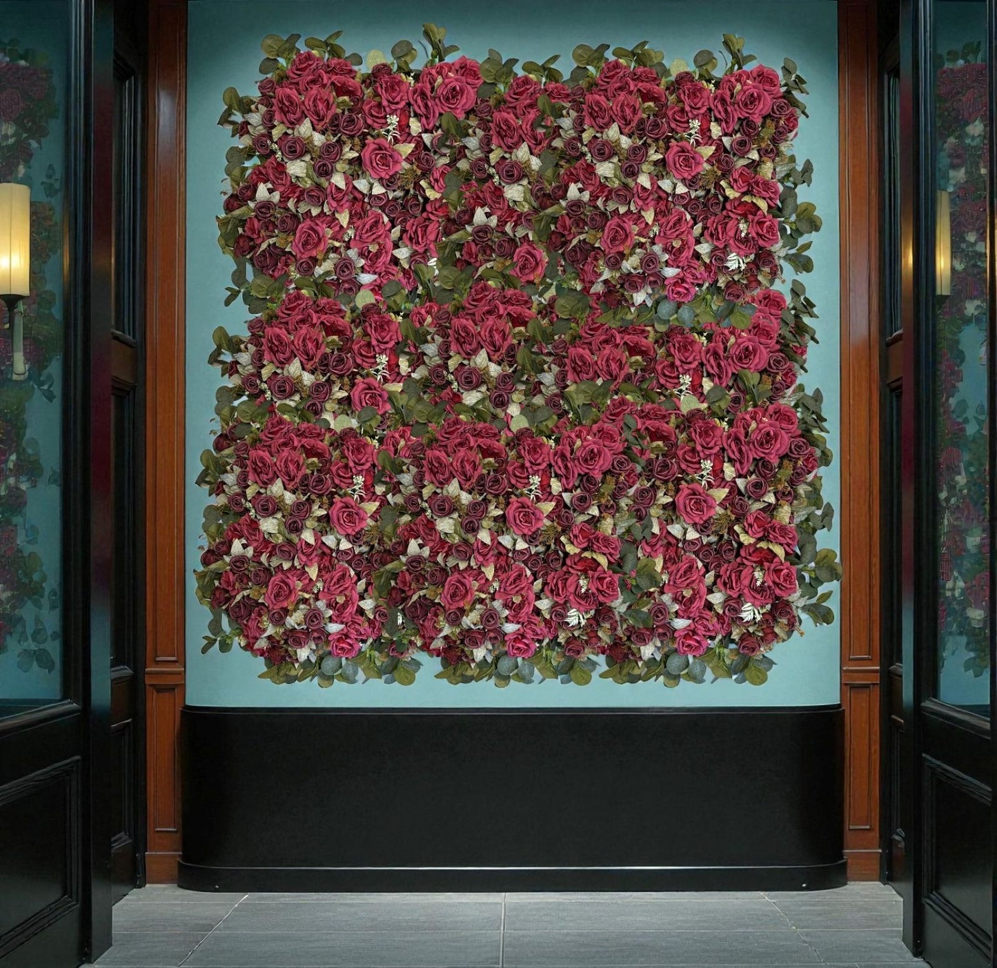 Rose Floral Panel for Elegant Wall & Event Décor - LGC/FP-1
