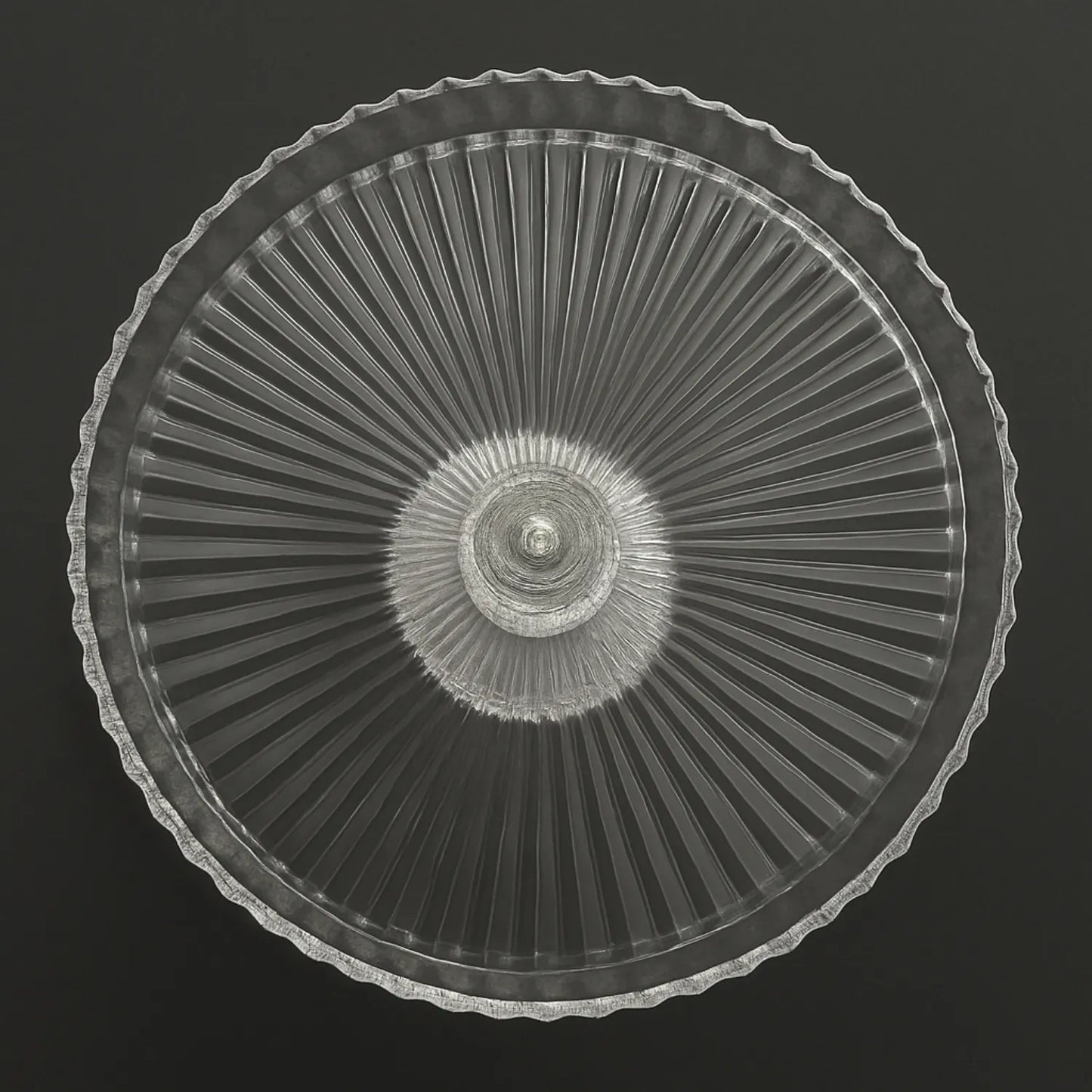 Luxury Round Crystal Cake Stand- LGC-PTC