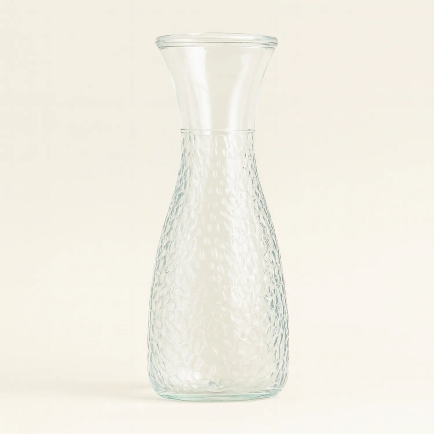 Textured Glass Vase for Artificial Floral Arrangements - LGC-FJ