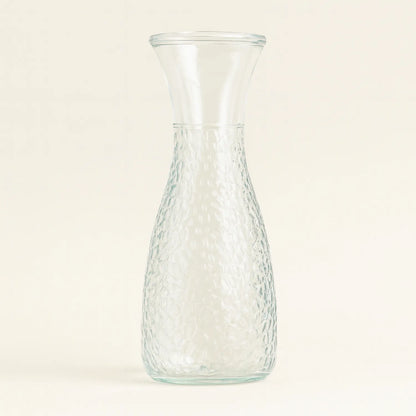 Textured Glass Vase for Artificial Floral Arrangements - LGC-FJ