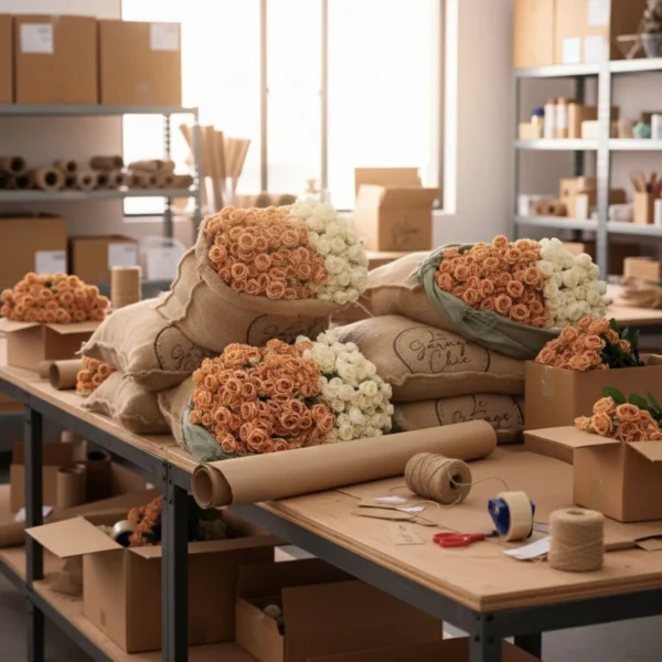 Wholesale Artificial Mixed Rose Bouquets – 100 Bundles - LGC/BM-1